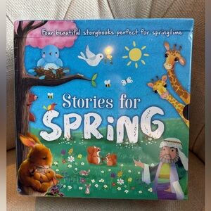 📚 Adorable “Stories for Spring” 4-Book Set | NWT